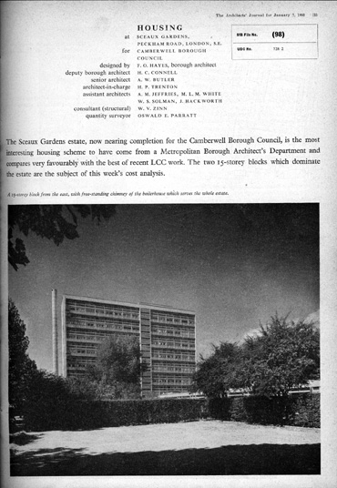 Seaux Garden Estate Camberwell